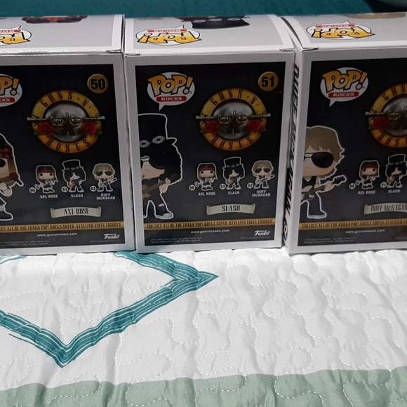 Guns n roses set of 3 funko